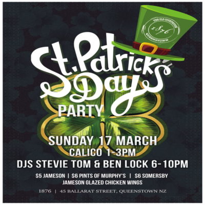 17 March – St Patricks Day